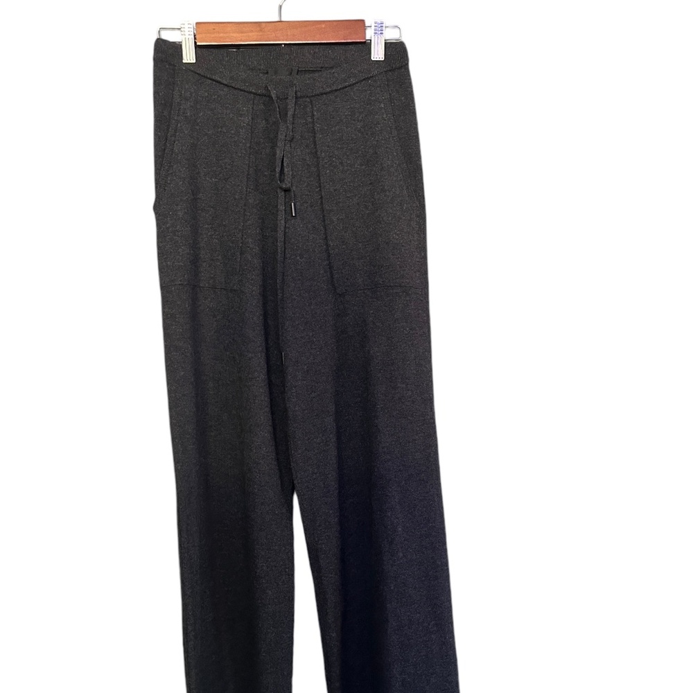ATM Womens Black Drawstring Jogger Pants Size Small Super Soft